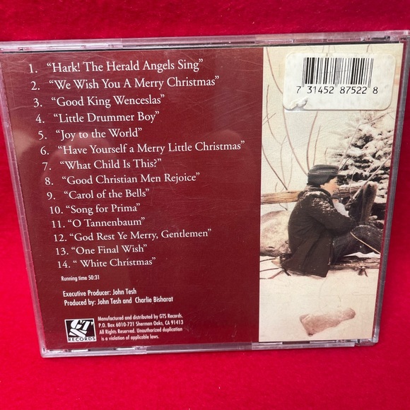 A Family Christmas - John Tesh CD - Picture 3 of 3